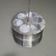 Very rare Adlumen lamp / pendant, inox wired