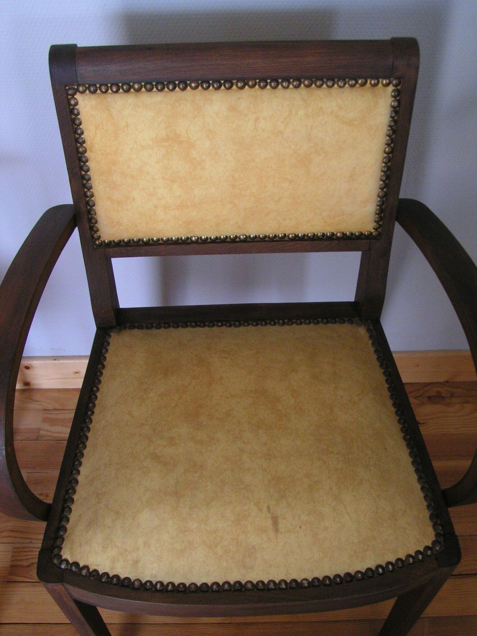Paire de fauteuils Bridge années 50