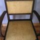 Paire de fauteuils Bridge années 50