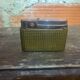 Vintage silver match chrome + gold metal lighter made in france