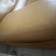 Roche Bobois beige leather sofa bed - Good condition