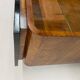 Art Deco display cabinet in walnut
