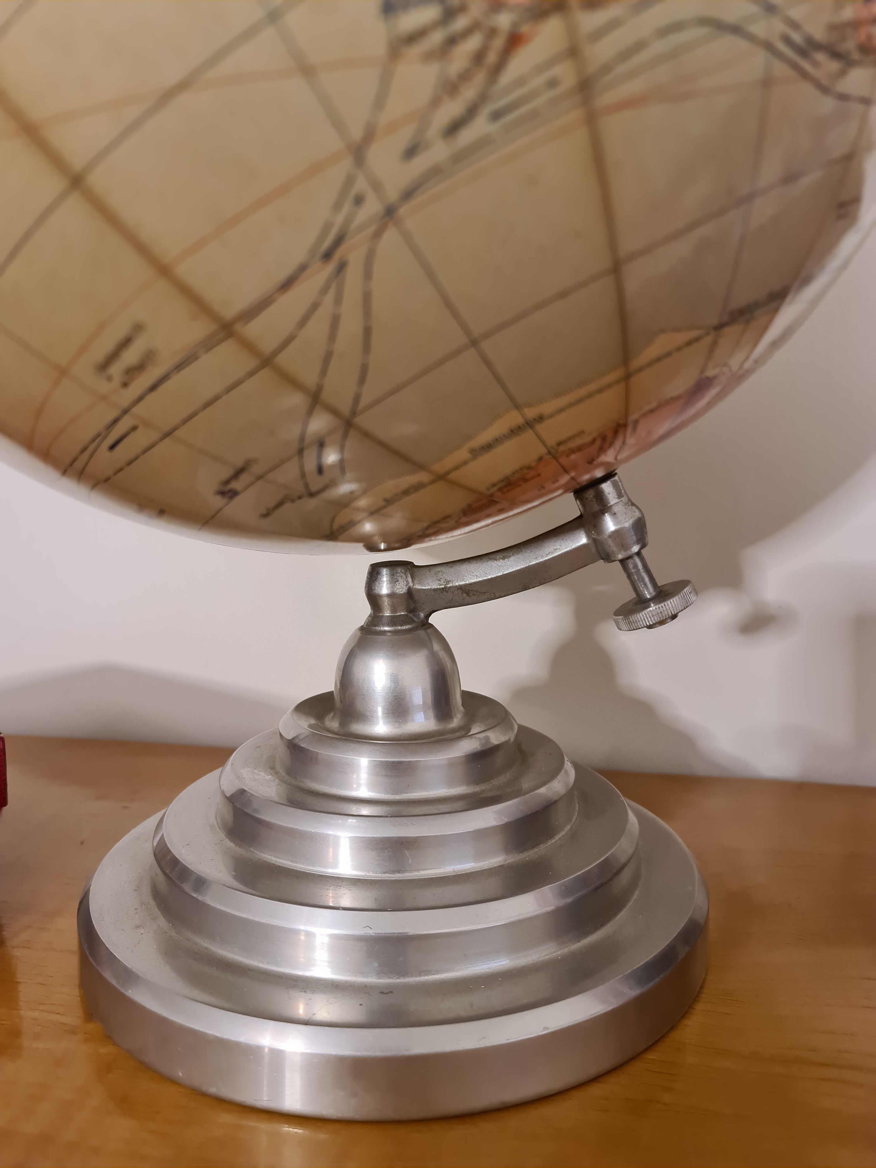 Vintage globe Girard & Barrère 50's