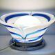 Lampe de table Mazzega Murano 70s avec double verre