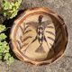 Ancient Berber dish from Kabylie featuring a bird, early 20th century.