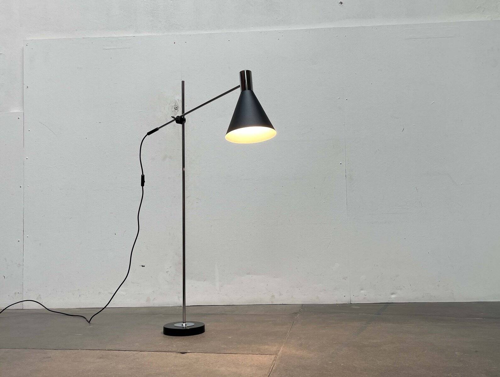 Mid-century German minimalist floor lamp, 1960s