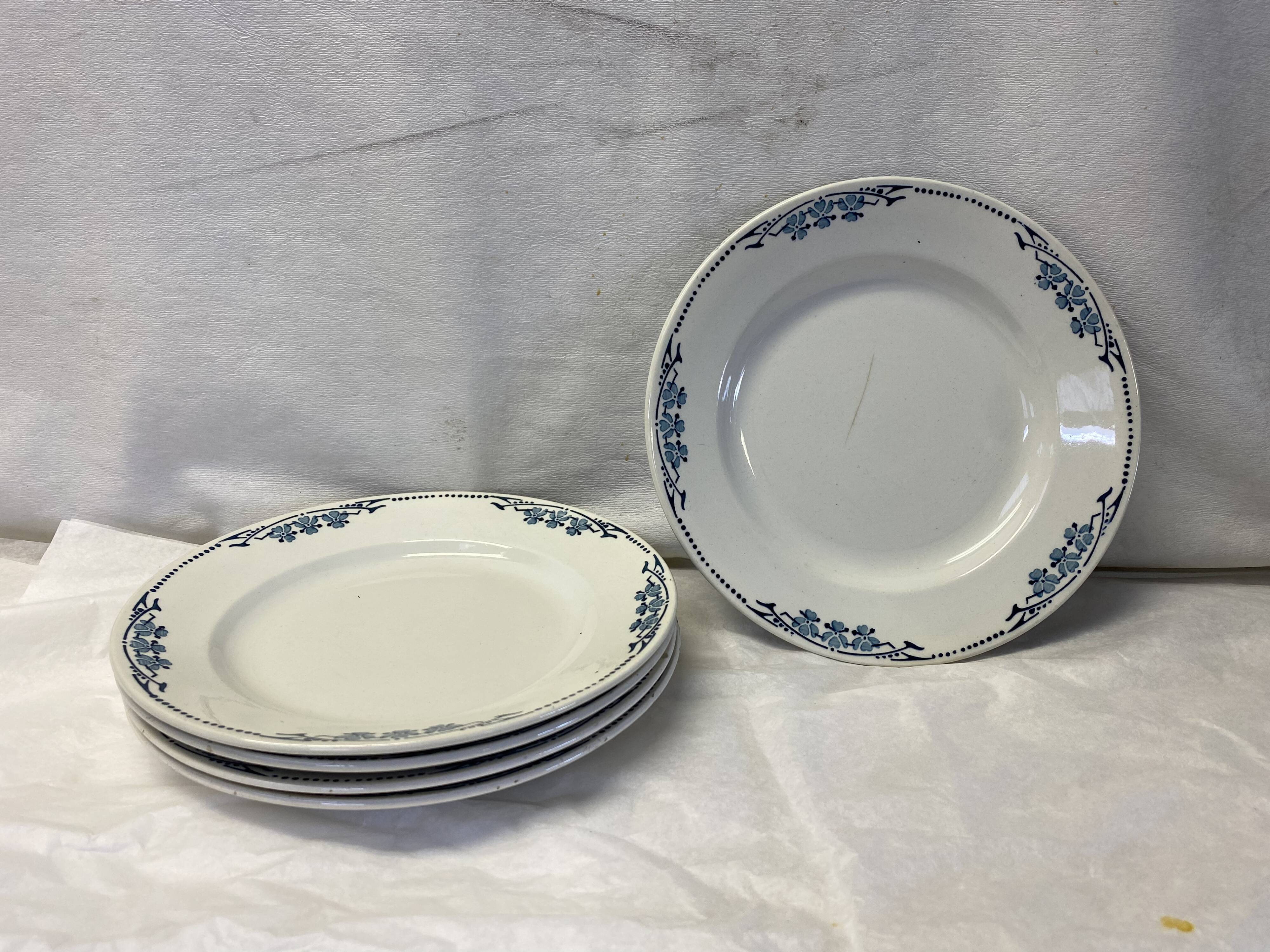 Set of 5 plates Villeroy and Boch Wallerfangen