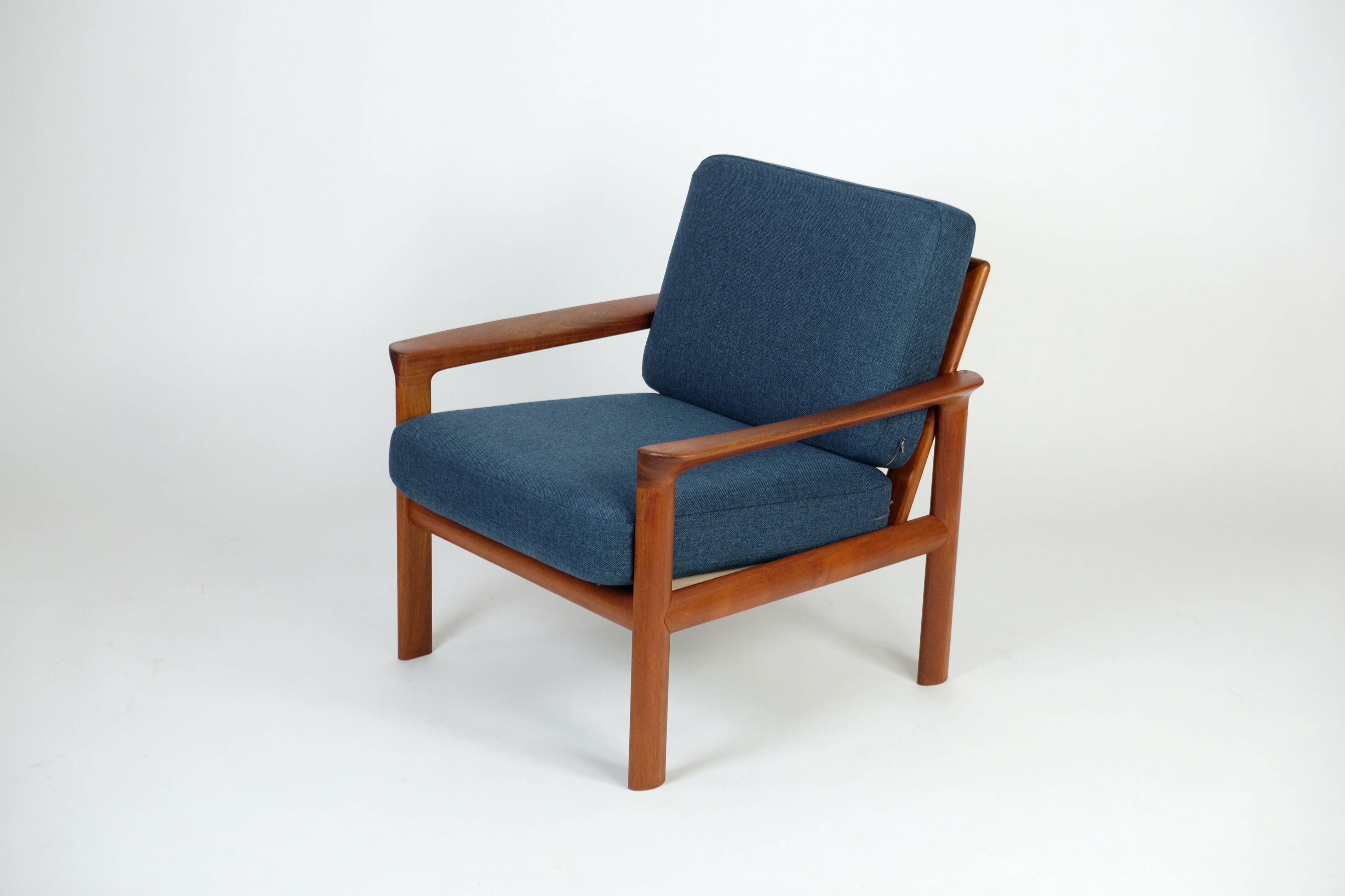 Danish Teak Armchair Mod. Borneo by Sven Ellekaer for Komfort, 1960s