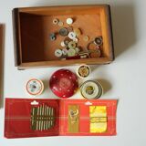 Boîte à coudre années 1950