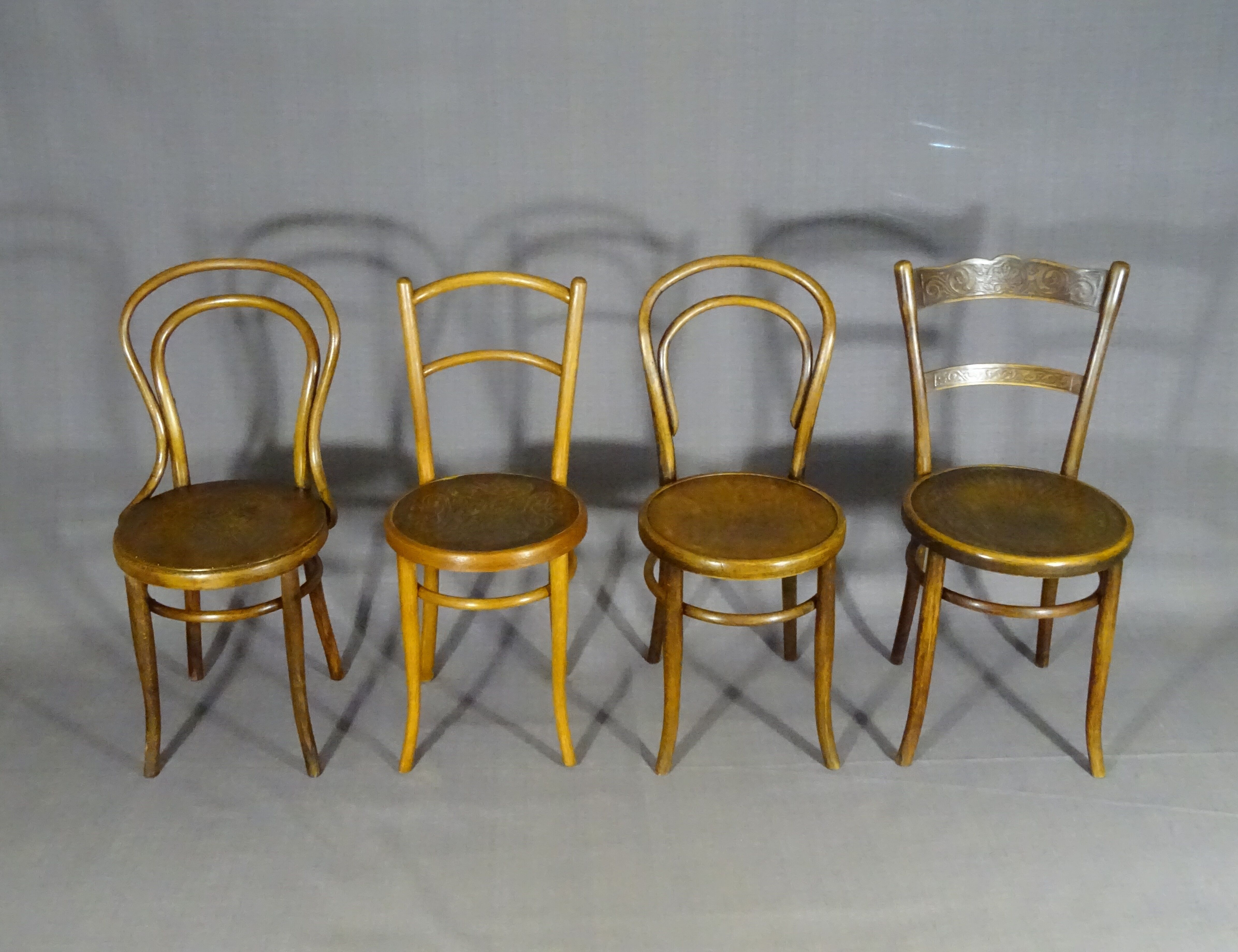 Set of 4 chairs bistro
