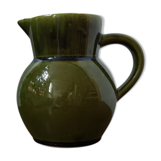 Pichet vert-olive