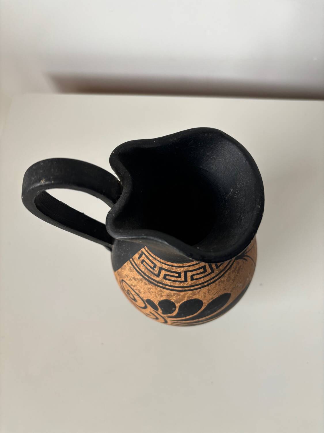 Antique pottery amphora style vase / pitcher – Ancient Greek decor