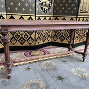 Banquette d’office ou de piano en cannage