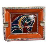 Cendrier en porcelaine fine Hermès – Cheval