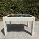 Vintage coffee table in wood and ceramic signed from the 70s-80s.
