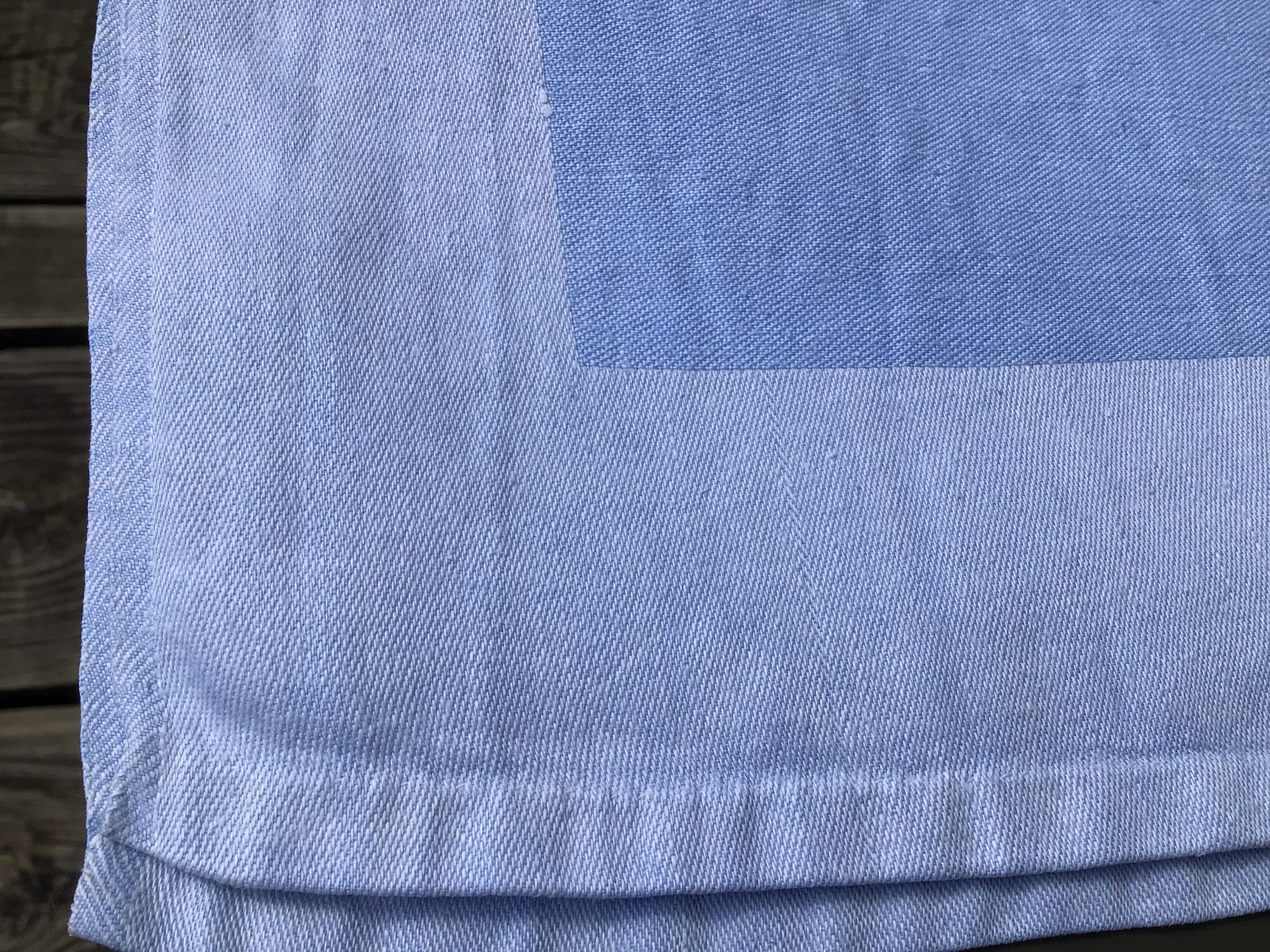 Hand embroidered SR square sheet 174cm
