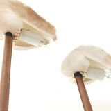 Rattan lamp and shells, 1930