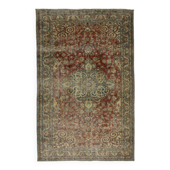 Tapis turc vintage – 169 x 265 cm – Laine tissée main