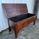 Solid cherry wood chest – late 19th century