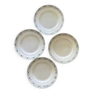 4 flat iron earth plates