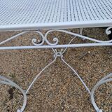 Iron garden table