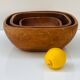 3 nesting teak salad bowls - Vintage - Scandinavian craftsmanship