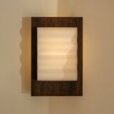 Frame Wood M wall light