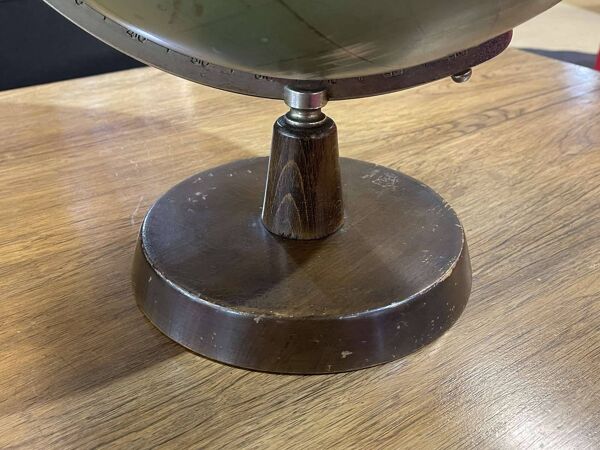 Globe terrestre anglais Philips Challenge globe de 1958