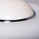 Brumbury Table Lamp chrome and white by Luigi Massoni for Guzzini Italy