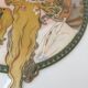 Alfons Mucha Hutschenreuther Porcelain Plaque