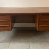 Danish Falster Teak Desk by Svend Madsen, 1960s