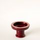 Ceramic candle holder, Bordeaux, Vallauris style, 1960