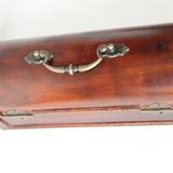 petite malle en bois et laiton