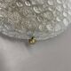 Large 40cm Murano Ice Glass Flushmount Wall Light by Hillebrand Leuchten, 1