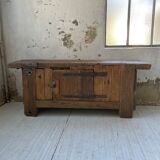 Established former brutalist console oak pine