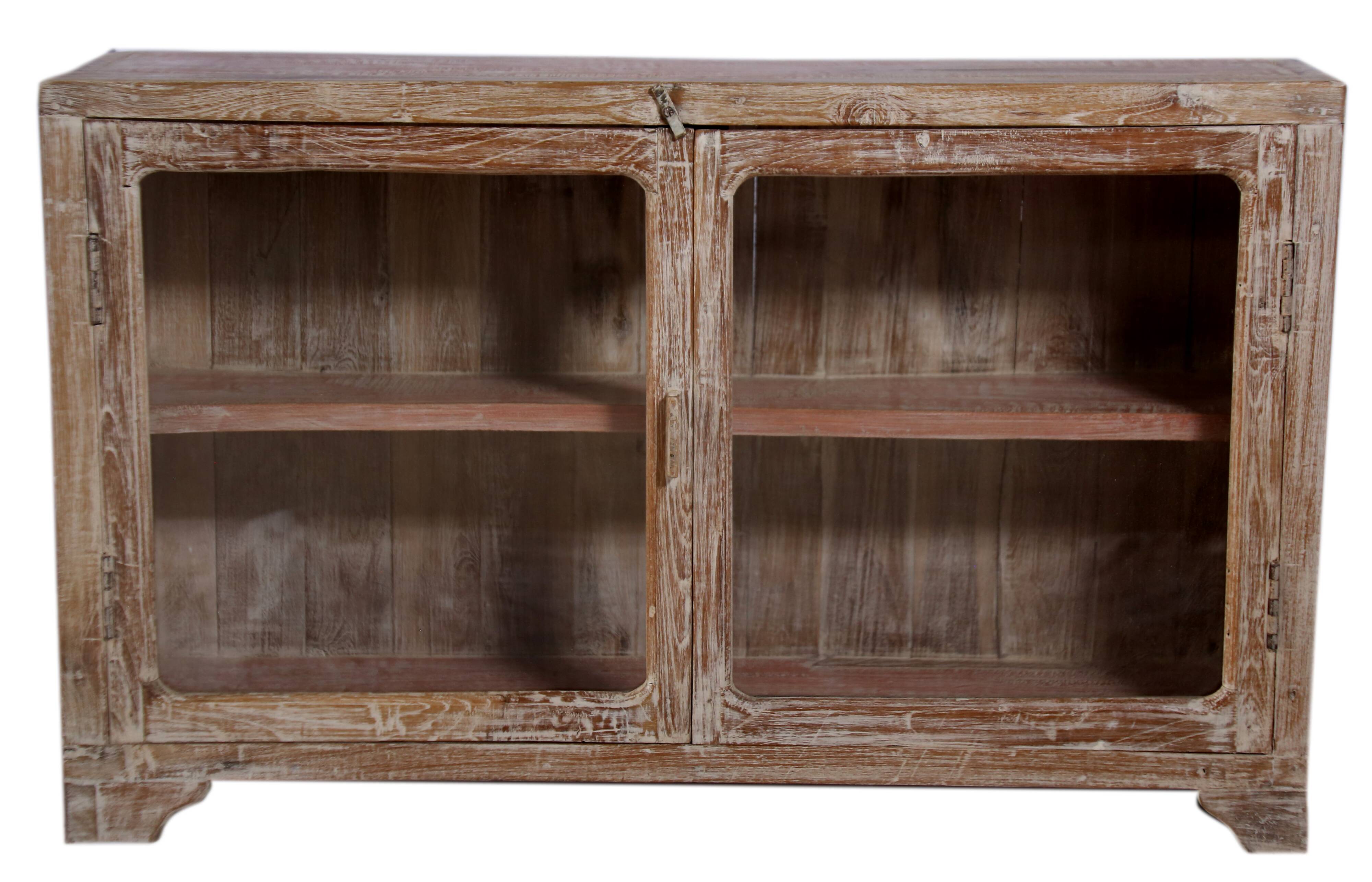 Buffet - showcase - shelf in ancient Burmese teak