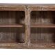 Buffet vitrine étagère en teck birman ancien