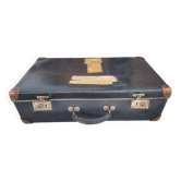 Old cardboard suitcase