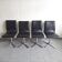 Suite de 4 chaises vintage 1970