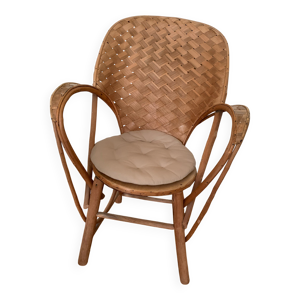 Fauteuil en châtaignier