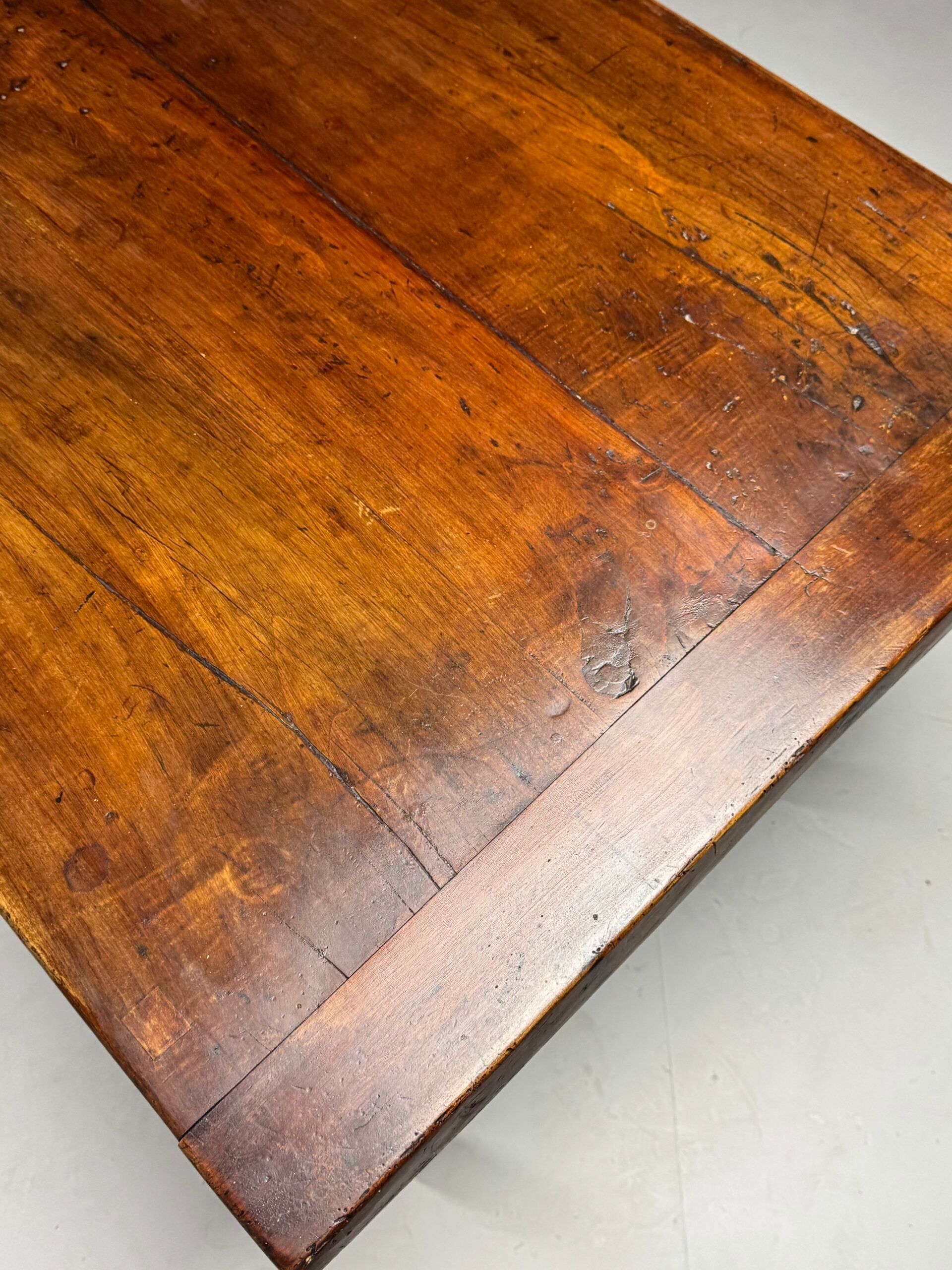 Table de ferme française de 292 cm