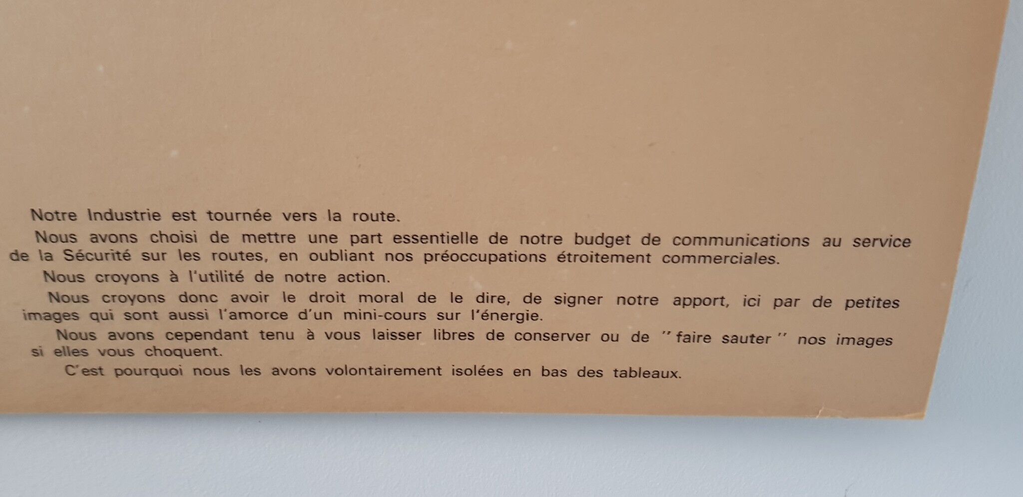 School poster