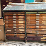 Meuble imprimerie ancien