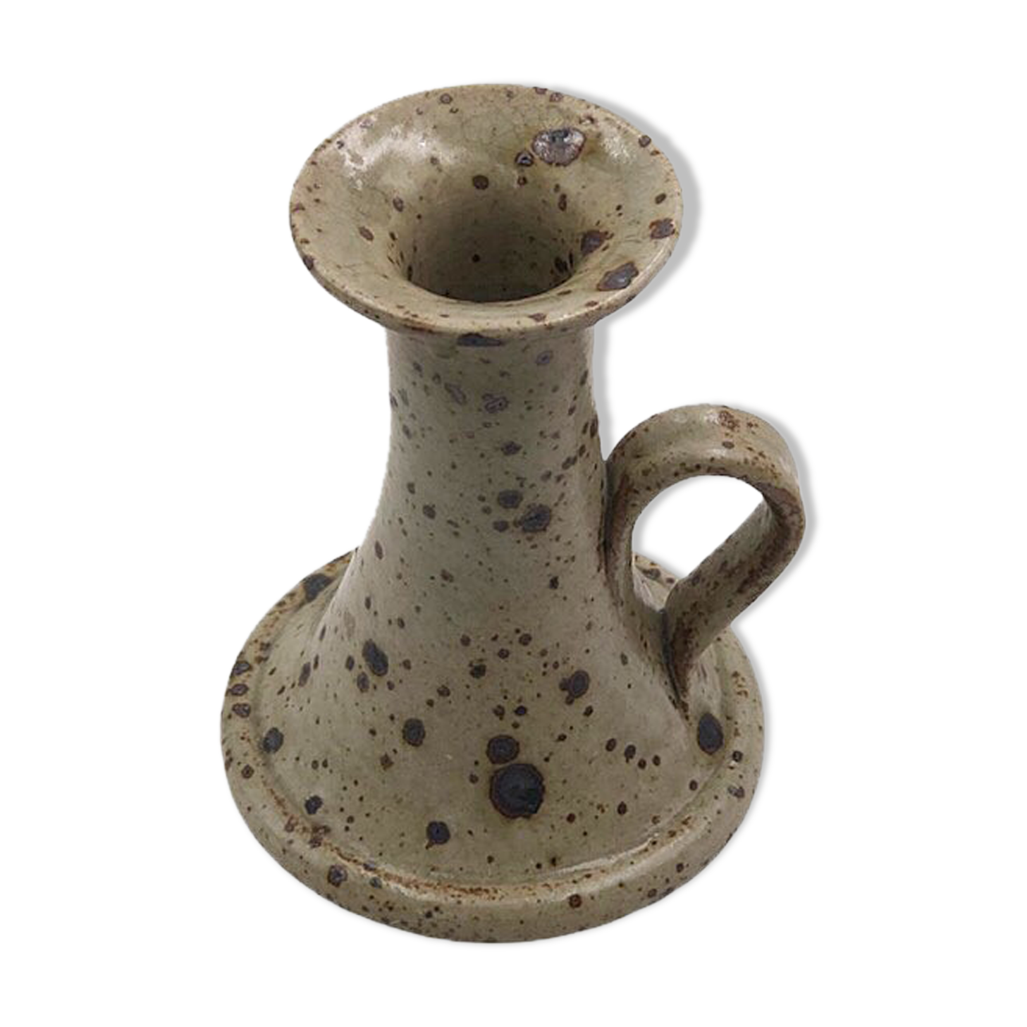 Handcrafted sandstone candlestick