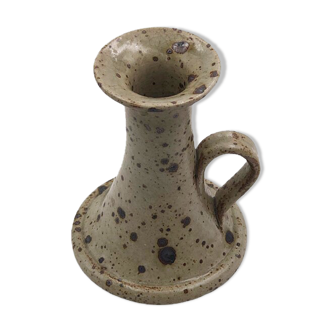 Handcrafted sandstone candlestick