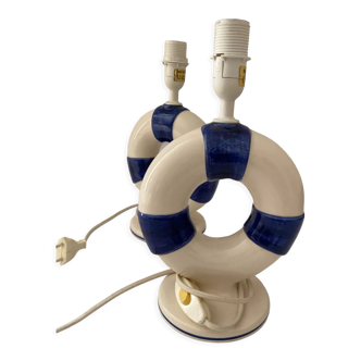 Pair of marine lamps foot
