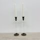 Set of 2 Caravell lucite candle sticks, 1970’s