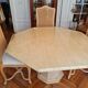 Travertine table