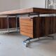 Rio rosewood executive desk, 1970s.