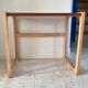 Table basse bois exotique vintage